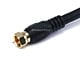 View product image Monoprice 50ft RG6 (18AWG) 75Ohm, Quad Shield, CL2 Coaxial Cable with F Type Connector - Black - image 2 of 2