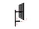 View product image Monoprice EZ Series Full-Motion Articulating TV Wall Mount Bracket with Media Shelf Bracket - For TVs 32in to 55in, Max Weight 66 lbs., Extension Range of 3.8in to 9.4in, VESA Patterns up to 400x400 - image 5 of 6