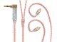 View product image Monolith by Monoprice Oxygen Free Copper Braided Headphone Cable with MMCX Connectors - image 1 of 4