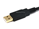 View product image Monoprice 6ft 28AWG VGA & USB (A Type) to M1-D (P&D) Cable - Black - image 4 of 4
