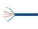 View product image Monoprice Cat6A 1000ft Blue CMR Bulk Cable, Solid, UTP, 23AWG, 650MHz, 10G, Pure Bare Copper, Reel in Box, Flame-Retardant, Bulk Ethernet Cable - image 1 of 1