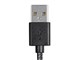View product image Monoprice Monofilament Braided Apple MFi Certified Lightning to USB Charge and Sync Cable, 6ft Black - image 4 of 6