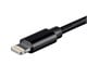 View product image Monoprice Palette Series Apple MFi Certified Lightning to USB Charge and Sync Cable, 3ft Black - image 5 of 6