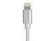 View product image Monoprice Palette Series Apple MFi Certified Lightning to USB Charge and Sync Cable, 1.5ft White - image 3 of 6