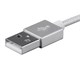 View product image Monoprice Premium Apple MFi Certified Lightning to USB Type-A Charging Cable - 6ft, White - image 6 of 6