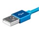View product image Monoprice Palette Series Apple MFi Certified Lightning to USB Charge and Sync Cable, 3ft Blue - image 6 of 6