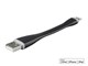 View product image Monoprice Essential Apple MFi Certified Short Length Lightning to USB Type-A Charging Cable - 4.25in, Black - image 2 of 3