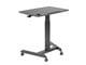 View product image Monoprice Gas-Lift Height Adjustable Sit-Stand Mobile Rolling Workstation Laptop and Computer Desk V2 - image 4 of 6