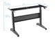 View product image Workstream by Monoprice Height Adjustable Gas-Lift Sit-Stand Desk Frame, 5ft - image 2 of 5