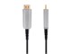 View product image Monoprice 4K SlimRun AV High Speed HDMI Cable 20ft - CMP Rated AOC 18Gbps Black - image 2 of 5