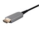 View product image Monoprice 4K SlimRun AV High Speed HDMI Cable 20ft - CMP Rated AOC 18Gbps Black - image 4 of 5