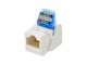 View product image Monoprice Cat5e RJ45 Toolless Keystone Jack for 22-24AWG Solid Wire, White - image 3 of 5