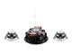 View product image Monoprice Aria Ceiling Speaker 2.1 System with 8in Subwoofer and 3in Satellites (3 pieces) - image 4 of 6