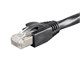 View product image Monoprice Entegrade Series Cat6 23AWG F/UTP CMP Plenum Rated Ethernet Network Patch Cable, 10ft, Black - image 1 of 3