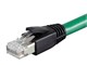 View product image Monoprice Entegrade Series Cat8 24AWG S/FTP Ethernet Network Cable, 2GHz, 40G, 0.5ft Green - image 3 of 4