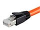View product image Monoprice Entegrade Series Cat8 24AWG S/FTP Ethernet Network Cable, 2GHz, 40G, 0.5ft Orange - image 3 of 4