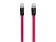View product image Monoprice Entegrade Series Cat8 24AWG S/FTP Ethernet Network Cable, 2GHz, 40G, 1ft Red - image 1 of 4