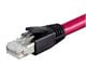 View product image Monoprice Entegrade Series Cat8 24AWG S/FTP Ethernet Network Cable, 2GHz, 40G, 1ft Red - image 3 of 4