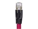 View product image Monoprice Entegrade Series Cat8 24AWG S/FTP Ethernet Network Cable, 2GHz, 40G, 1ft Red - image 4 of 4