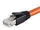 View product image Monoprice Entegrade Series Cat8 24AWG S/FTP Ethernet Network Cable, 2GHz, 40G, 1ft Orange - image 3 of 4