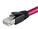 View product image Monoprice Entegrade Series Cat8 24AWG S/FTP Ethernet Network Cable, 2GHz, 40G, 3ft Red - image 3 of 4