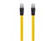 View product image Monoprice Entegrade Series Cat8 24AWG S/FTP Ethernet Network Cable, 2GHz, 40G, 3ft Yellow - image 1 of 4