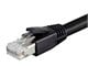 View product image Monoprice Cat8 5ft Black Patch Cable, Double Shielded (S/FTP), 24AWG, 2GHz, 40G, Pure Bare Copper, Snagless RJ45, Entegrade Series Ethernet Cable - image 3 of 4