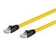 View product image Monoprice Entegrade Series Cat8 24AWG S/FTP Ethernet Network Cable, 2GHz, 40G, 5ft Yellow - image 2 of 4