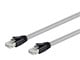 View product image Monoprice Entegrade Series Cat8 24AWG S/FTP Ethernet Network Cable, 2GHz, 40G, 50ft Gray - image 2 of 4