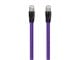 View product image Monoprice Entegrade Series Cat8 24AWG S/FTP Ethernet Network Cable, 2GHz, 40G, 50ft Purple - image 1 of 4