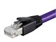 View product image Monoprice Entegrade Series Cat8 24AWG S/FTP Ethernet Network Cable, 2GHz, 40G, 50ft Purple - image 3 of 4