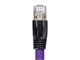 View product image Monoprice Entegrade Series Cat8 24AWG S/FTP Ethernet Network Cable, 2GHz, 40G, 50ft Purple - image 4 of 4