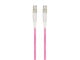 View product image Monoprice OM4 Fiber Optic Cable - LC/LC, 50/125 Type, Multi-Mode, 10GB, LSZH, Purple, 1m, Corning - image 2 of 4