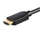 View product image Monoprice 8K Ultra High Speed HDMI Cable 3ft - 48Gbps Black - image 2 of 4