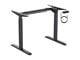 View product image Monoprice Sit-Stand Single Motor Height Adjustable Table Desk Frame, Electric, Black - image 2 of 5
