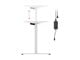 View product image Monoprice Sit-Stand Single Motor Height Adjustable Table Desk Frame, Electric, White - image 3 of 5