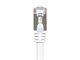 View product image Monoprice Cat7 1ft White Patch Cable, Double Shielded (S/FTP), 26AWG, 10G, Pure Bare Copper, Snagless RJ45, Entegrade Series Ethernet Cable - image 4 of 4