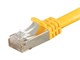 View product image Monoprice Entegrade Series Cat7 Double Shielded (S/FTP) Ethernet Patch Cable - Snagless RJ45, 600MHz, 10G, 26AWG, 1ft, Yellow - image 3 of 4