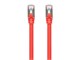 View product image Monoprice Entegrade Series Cat7 Double Shielded (S/FTP) Ethernet Patch Cable - Snagless RJ45, 600MHz, 10G, 26AWG, 50ft, Red - image 2 of 4