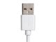 View product image Monoprice Essential Apple MFi Certified 3-in-1 Multiport USB to USB Micro Type-B + USB Type-C + Lightning Charging Cable - 3ft, White - image 5 of 6