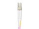 View product image Monoprice OM4 Fiber Optic Cable - LC/SC, 50/125 Type, Multi-Mode, 10GB, LSZH, Purple, 2m, Corning - image 5 of 6