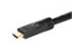 View product image Monoprice Commercial Series High Speed HDMI Extension Cable - 4K@60Hz HDR 18Gbps YCbCr 4:4:4 24AWG CL2 10ft, Black - image 2 of 3