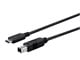 View product image Monoprice 2.0 USB-C to USB Type-B Printer Cable, 480 Mbps, 3.3ft, Black - image 2 of 6