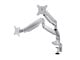 View product image Workstream by Monoprice Dual Monitor Adjustable Gas Spring Desk Mount for 15~34in Monitors, Silver - image 2 of 6