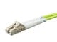 View product image Monoprice OM5 Fiber Optic Cable - LC/LC, UL, 50/125 Type, MultiMode, 40GB, Green, 1m, Corning - image 3 of 4