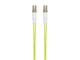 View product image Monoprice OM5 Fiber Optic Cable - LC/LC, UL, 50/125 Type, MultiMode, 40GB, Green, 3m, Corning - image 2 of 4