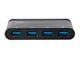 View product image Monoprice Mobile Series USB-C to 4-Port USB 3.0 hub adapter with Folding USB Type-C Connector - image 3 of 6