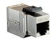 View product image Monoprice Cat6A 10G Shielded RJ45 Inline Coupler Type Feedthrough Keystone Jack, Silver - image 3 of 6