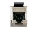 View product image Monoprice Cat6A 10G Shielded RJ45 Inline Coupler Type Feedthrough Keystone Jack, Silver - image 4 of 6