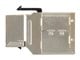 View product image Monoprice Cat6A 10G Shielded RJ45 Inline Coupler Type Feedthrough Keystone Jack, Silver - image 6 of 6